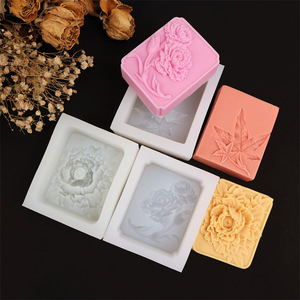 Maple Leaf <b>Silicone</b> Soap Mold 3D Embossed Autumn Leaf Soap <b>Mould</b> for Handmade Soap Making DIY Craft Mold for Gifts Home Decor - Product Image 2
