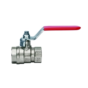 Valvola a sfera con leva piatta da 1 pollice DN 25 30 bar per valvole di riempimento - Product Image 1