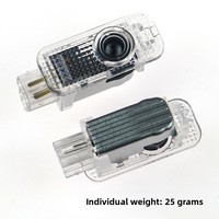 Kit de Luces de Proyección LED HD para Puerta de Coche, con Logotipo, para Modelos A3, A4, A5, A6, B8, B9, C7, Q5, Q7, R8, Tt