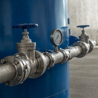 Réservoir d'eau modulaire en acier inoxydable 3000L/hour, filtration par osmose inverse, alimentation en eau à pression constante et fréquence variable