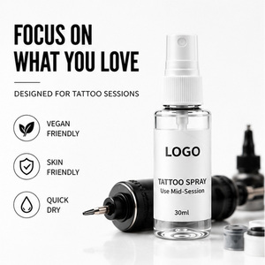 Bálsamo para Tatuajes Delicado de Gran Venta, Portátil y Disponible en Dos Tamaños Grandes con Especificaciones Completas, Spray para Tatuajes con Logotipo Personalizado OEM - Product Image 3