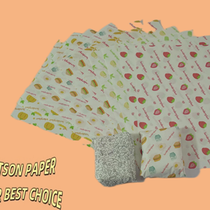 Custom Deli Sandwich Wrapping Paper Fast Food Grade Hamburger <b>Wrap</b> PE Coated Greaseproof Virgin Packaging - Product Image 6