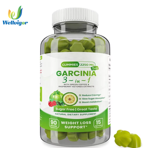 Gomitas de <span class=keywords><strong>Garcinia</strong></span> <span class=keywords><strong>Cambogia</strong></span> con Extracto Puro de Belleza OEM para Adultos, 60 Unidades, 2 Dosis Diarias - Product Image 1