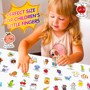 50 Pegatinas Divertidas con Frases de Palabras Cruzadas, Pegatinas de Vinilo Impermeables, Pegatinas Promocionales para Niños, Recompensa Escolar, Cuaderno - Product Image 5