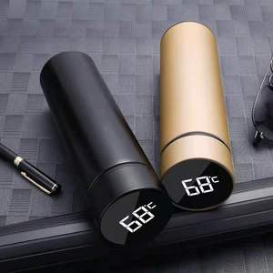 Botella de Agua Inteligente Personalizada con Logotipo, Vaso Térmico, Botella de Agua Inteligente con Pantalla de Temperatura y Pantalla Táctil LED - Product Image 2