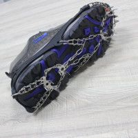 Crampons professionnels en acier inoxydable à 18 dents, 19 dents et 30 dents pour l'escalade en plein air et la marche en toute sécurité.