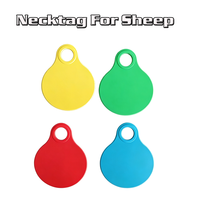 Nouvelles étiquettes de cou et d'oreille personnalisables en TPU avec collier réglable pour le suivi des moutons et des chèvres, durée de vie de 5 ans pour les animaux de ferme