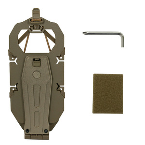 Aleación de Plástico, Aluminio y Nylon 360 °   Soporte Giratorio y Plegable para Teléfono Móvil, Universal para Pantallas de 4.7-6.7 Pulgadas, Soporte para Teléfono para Navegación al Aire Libre - Product Image 3