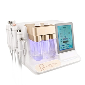 Nouvelle machine de beauté hydro-faciale portable 6 en 1 avec technologie à oxygène, compatible avec les prises US et IT - Product Image 1