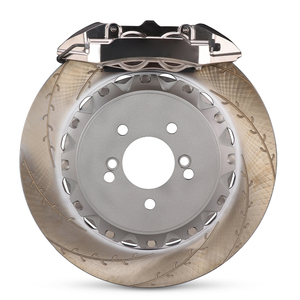Étriers <span class=keywords><strong>de</strong></span> <span class=keywords><strong>frein</strong></span> 380MM perforés/ty3/Disc EMB4 EMB6 pour jantes avant et arrière 18 19 pouces Audi S6 A4 A3 A4L A6 A6L A5 S5 B8 B9 RS4 - Product Image 5