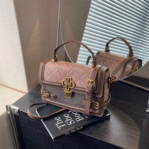 Sac fourre-tout décontracté de luxe neuf d'usine pour femmes et filles, sac sous le bras, dessus ouvert, en cuir PU imperméable, taille et couleur personnalisables - Product Image 1