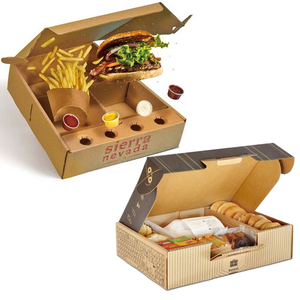 Boîte à tiroir personnalisée de qualité alimentaire pour pizza, burger, frites, hot-dog, ailes de poulet frites, wedges de pommes de terre, chips et nuggets - Product Image 4