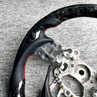 Setir Mobil Mazda AXELA Berbahan Kulit Berlubang Serat Karbon Forged Berkualitas Tinggi, Laris Terjual