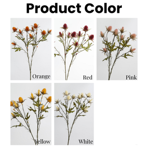 Hot Selling Artificial <b>Plastic</b> Eryngo Flower Artificial Tropical Flowers <b>Plant</b> for Home Arrangement Wedding Decoration - Product Image 3