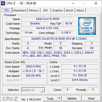 Prosesor komputer profesional I5 6500, CPU Intel Core I5 prosesor ke-6 untuk Pc/klien/Tablet