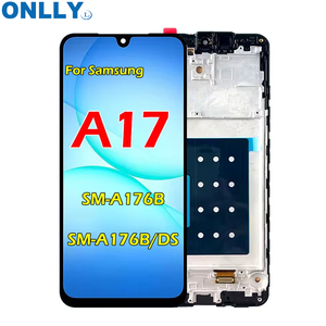 Venta al por mayor Teléfono Móvil Tela Pantalla TFT para Samsung <span class=keywords><strong>A17</strong></span> Lcd Incell <span class=keywords><strong>A17</strong></span> 5G A176 Pantalla Con Marco Piezas de Reparación - Product Image 1