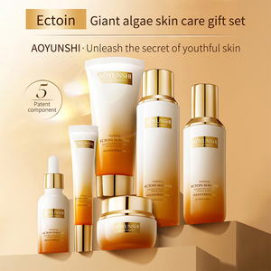 Coffret Cadeau de Soins Hydratants pour la Peau à l'Ectoïne et aux Algues AOYUNSHI OEM ODM – 6 Pièces : Nettoyant, Tonique, Crème Contour des Yeux, Essence - Product Image 3
