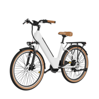 Bicicleta Eléctrica Urbana de 26 Pulgadas, 48V, con Marco Bajo, para Adultos y Mujeres, en Oferta en Almacén Europeo