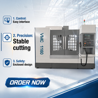 VMC1160 CNC Personalizado, Certificado CE, Alta Precisión, Estable, Automatizado, Multifuncional, Fácil de Usar, Alta Productividad, Piezas de Marca VMC