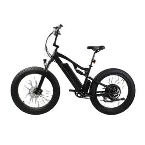 Лидер продаж 2022 года, гибридный Электрический велосипед с полной подвеской в стиле BMX для пляжа, электрический велосипед с толстыми шинами 500 Вт, 1000 Вт