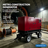 Les plus récents générateurs diesel silencieux 1000 kVA 120 kW 100 kVA 150 kW à bas prix, triphasés 50 Hz