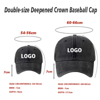 Casquette de baseball en sergé de coton lavé à 6 panneaux brodée sur mesure, non structurée, réglable, style « Dad Hat » vintage vieilli pour hommes et femmes