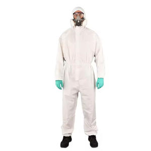 Overoles de Polipropileno Desechables, Ropa de Trabajo de Seguridad en Aerosol de Pintura Antiestática Type5/6 - Product Image 2