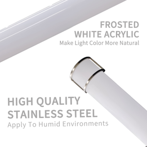 Lampe <span class=keywords><strong>miroir</strong></span> LED semi-circulaire Worbest homologuée ETL/cETL, luminaire moderne IP44 pour <span class=keywords><strong>salle</strong></span> <span class=keywords><strong>de</strong></span> <span class=keywords><strong>bain</strong></span>, idéal pour hôtels et usage domestique - Product Image 3