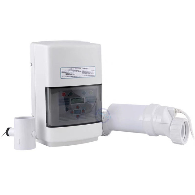 Pool Salt Chlorine Generator Salt Chlorinator Cell Disinfection System Swimming Pool Hot Tub Saltwater Electrode Chlorinator