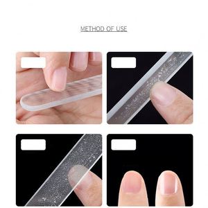 Lima per Unghie in Nano Vetro Trasparente, Buffer per Unghie Naturali, Crea Lucentezza Elevata, Strumento Professionale per Manicure e Lucidatura - Product Image 3