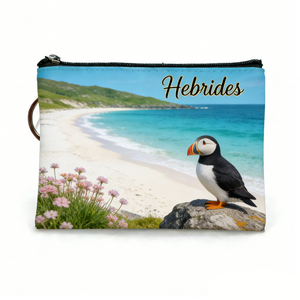 Monedero de Cuero con Llavero, Souvenir de las Hébridas, Escocia, con Logotipo Personalizado Impreso al por Mayor - Product Image 4