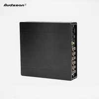 DSP de voiture 10 canaux avec amplificateur 8 canaux classe D, puce AKM japonaise, max 8x120W, égaliseur 31 bandes, haute puissance, excellente qualité