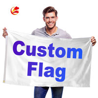 Drapeau national de la République démocratique du Congo en polyester imprimé soie, 3x5 pieds, toutes tailles, personnalisable, vente en gros
