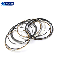 Jeu de 3 segments de piston authentiques HCLW pour Changan A05 1.5L Hybride, revêtement céramique chromé OEM, neuf HE15T003-2500 1004022-EK01HC20