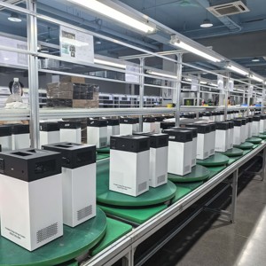 แบตเตอรี่สำรองพลังงานแบบพกพาออลอินวัน 500W 1000Wh สามารถวางซ้อนกันได้ 8000 รอบการใช้งาน พร้อมระบบชาร์จพลังงานแสงอาทิตย์ MPPT ช่องเสียบ USB สำหรับใช้ในบ้าน ESS 500W+1000Wh รุ่น L - Product Image 4