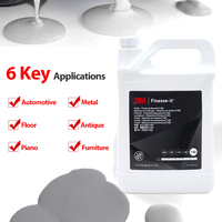 Cire de polissage réparatrice 3M 13084 (3,78 litres) (matériau de polissage abrasif) version améliorée Finesse-it liquide de polissage 3 ans