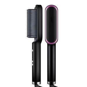 Lisseur professionnel à chaleur directe d'usine, brosse lissante chauffante pour cheveux - Product Image 1