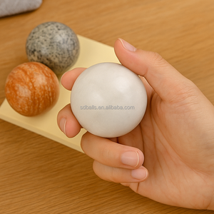 Juego de balonmano de piedra natural con logotipo personalizado de SDBALLS disponible con bolas <span class=keywords><strong>Baoding</strong></span> personalizadas - Product Image 5
