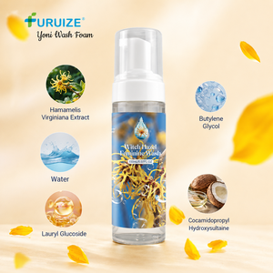Furuize OEM Witch Hazel Feminine Foam Wash 150ml Ingrédients naturels Mousse nettoyante intime douce pour un usage quotidien - Product Image 2