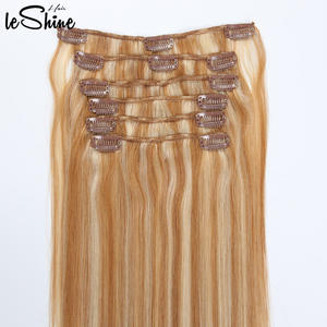 Extension de cheveux avec Clip en dentelle Remy, cuticule complète, vente en gros, - Product Image 6