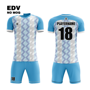 Camiseta de Fútbol Profesional al Por Mayor, Calidad Competición, Suave, Transpirable, de Secado Rápido, para Partidos de Liga, 100% Poliéster - Product Image 6