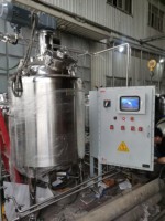 Nouvelle cuve de réaction industrielle électrique en acier inoxydable 304L/316L de 50-10000L avec moteur, pompe et réservoir sous pression