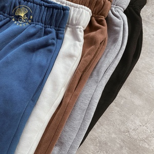 <span class=keywords><strong>Pantalon</strong></span> de jogging ample en coton de haute qualité pour femmes grandes tailles, style streetwear, <span class=keywords><strong>pantalon</strong></span> de sport oversize pour femmes - Product Image 3