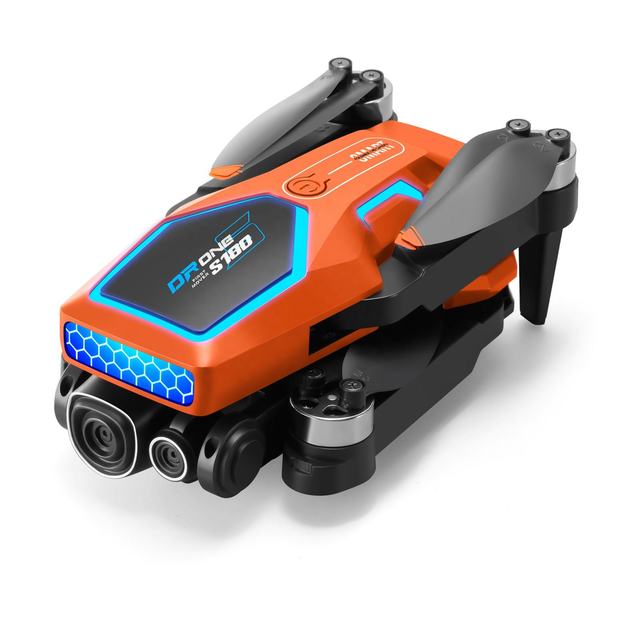 S180 Brushless Foldable RC Drone 4K Obstacle Avoidance WIFI FPV RC Quadcopter Radio Control Toys Helicopter UAV