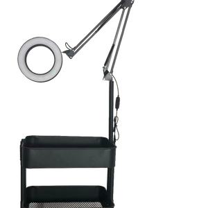 High quality rolling craft storage cart with 3-drawers multi-function trolley salon