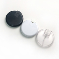 Flacon de parfum portable rond de 25 ml, vaporisateur anti-fuite à brume fine, atomiseur pour voyage et usage quotidien