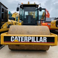 Machines de construction Compacteur de sol pour chat d'occasion CAT CS683E CS56B de haute qualité avec prix préférentiel en vente à Shanghai