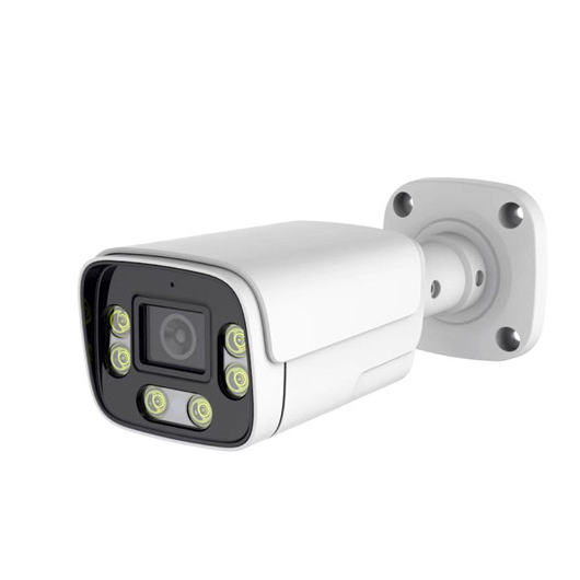Built in Mic Bullet Security Waterproof IP66 8MP 4K Full Color Poe Cctv Ip Camera