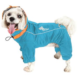 DB Weather-King Ultimate Veste coupe-vent complète pour animaux de compagnie Vêtements résistants aux intempéries pour animaux de compagnie - Product Image 2