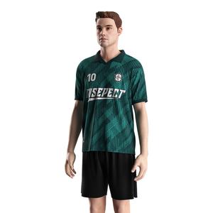 Camiseta de Fútbol Personalizable con Cuello Polo de un Solo Botón, Tejido Transpirable y Acabado de Secado Rápido, Ideal para Entrenamientos - Product Image 2
